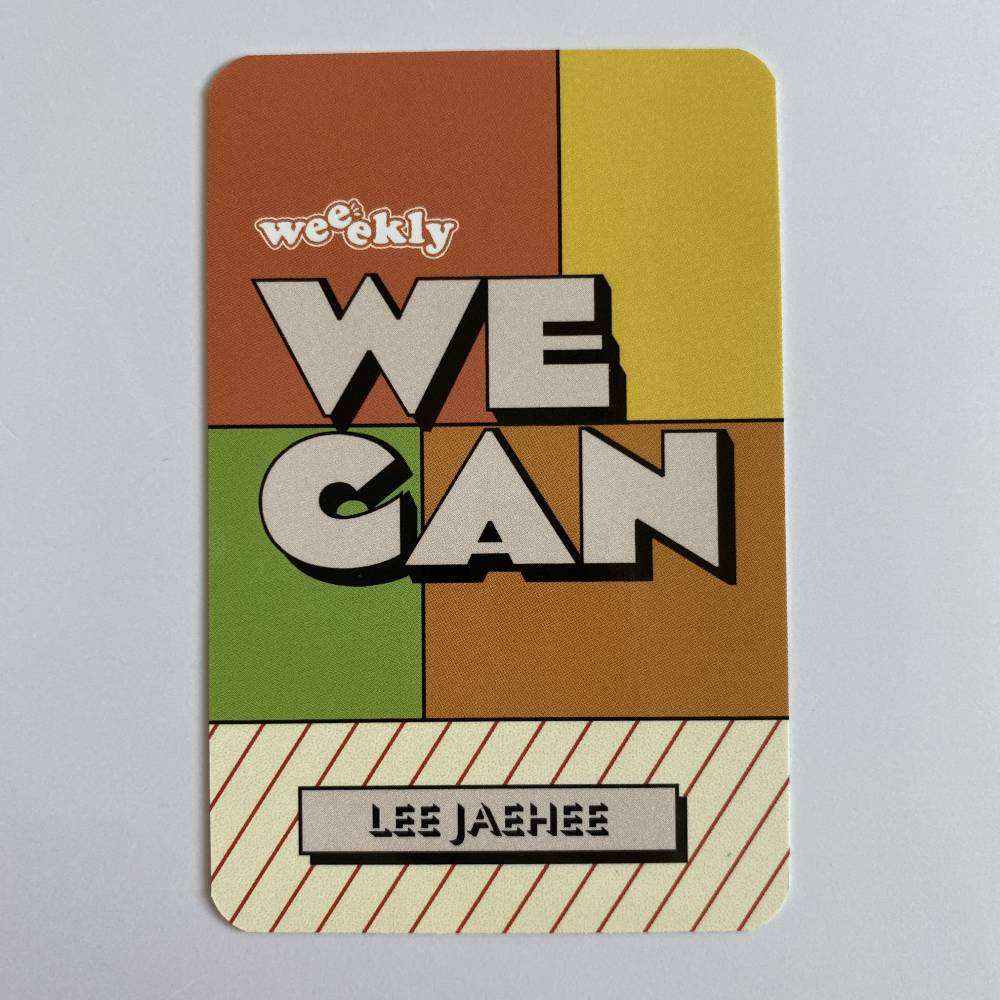 WEEEKLY 2ND MINI ALBUM 'WE CAN' MMT EXCLUSIVE PHOTOCARD - JAEHEE